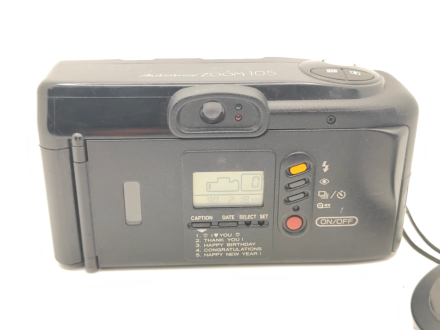 Canon Autoboy Zoom 105 point-and-shoot film camera