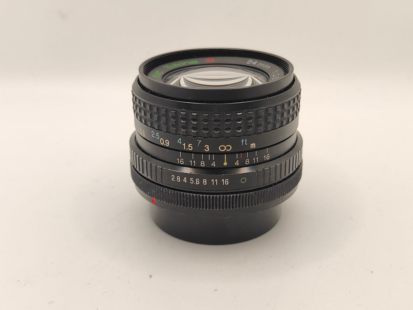 Tokina 24mm f/2.8 wide-angle lens (Canon FD mount)