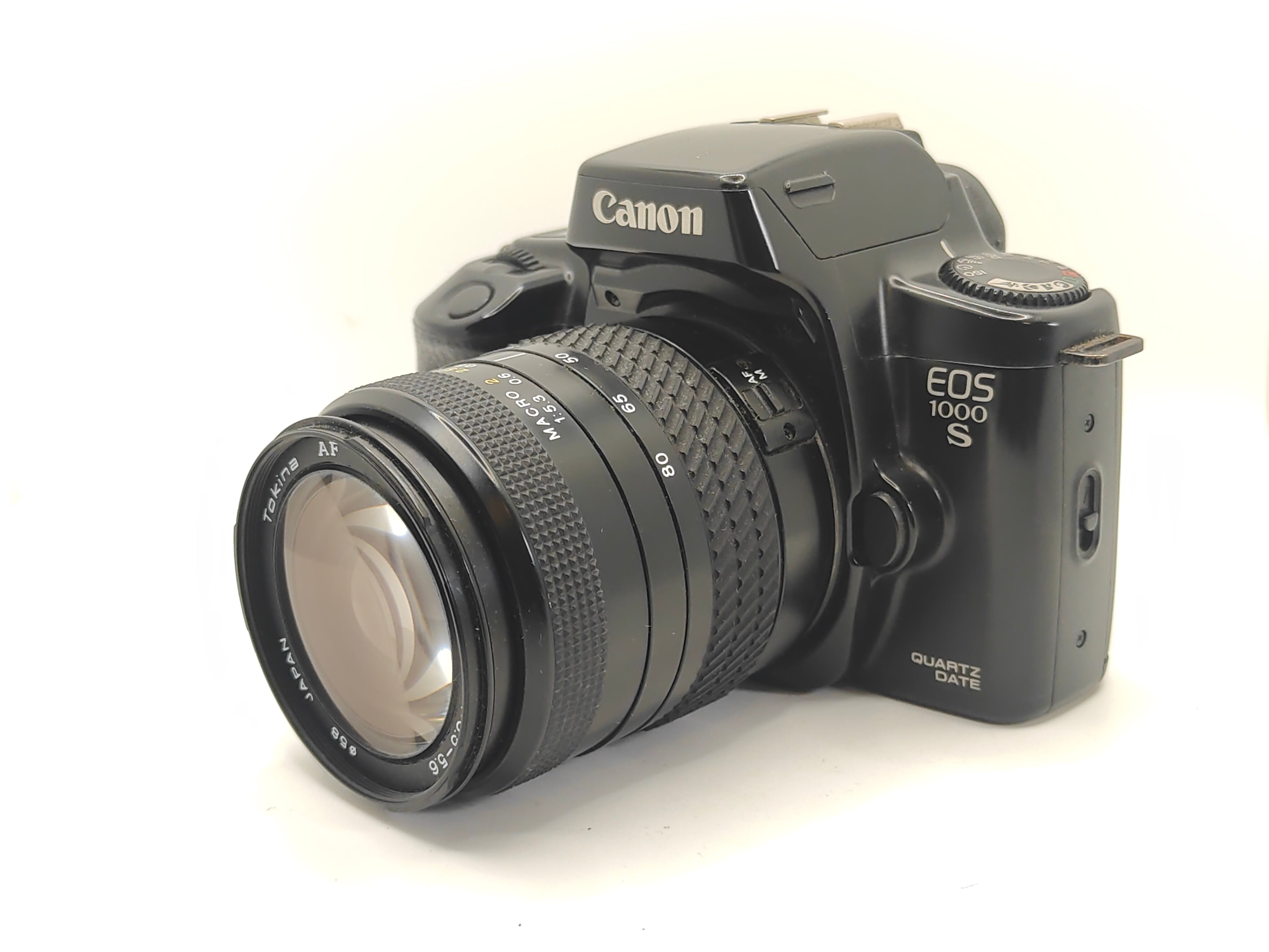 A棚1 【昭和レトロ】Canon EOS 1000 S QUARTZ DATE Canon EOS-1000 Quartz Date SLR film camera with zoom lens