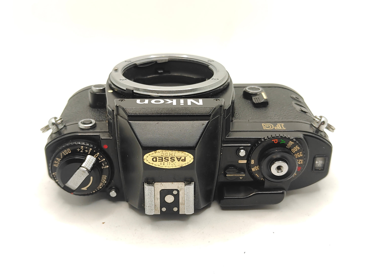 Nikon FG film SLR  camera.