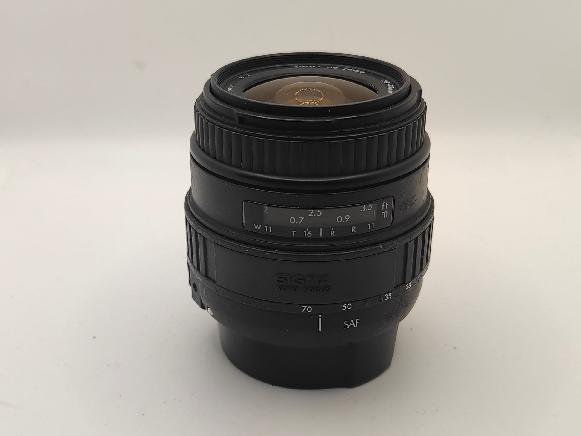 Sigma 28-70mm Autofocus f/3.5 lens for Canon EOS SLRs.