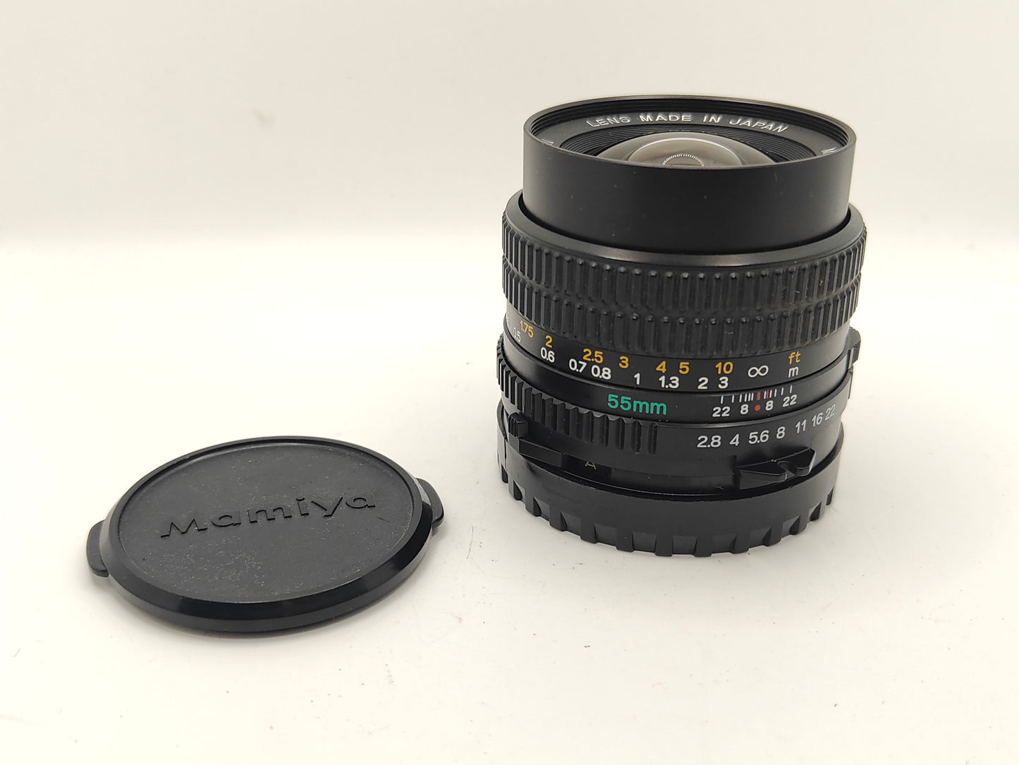 Mamiya 55mm f/2.8 (new style) wide-angle lens for Mamiya 645