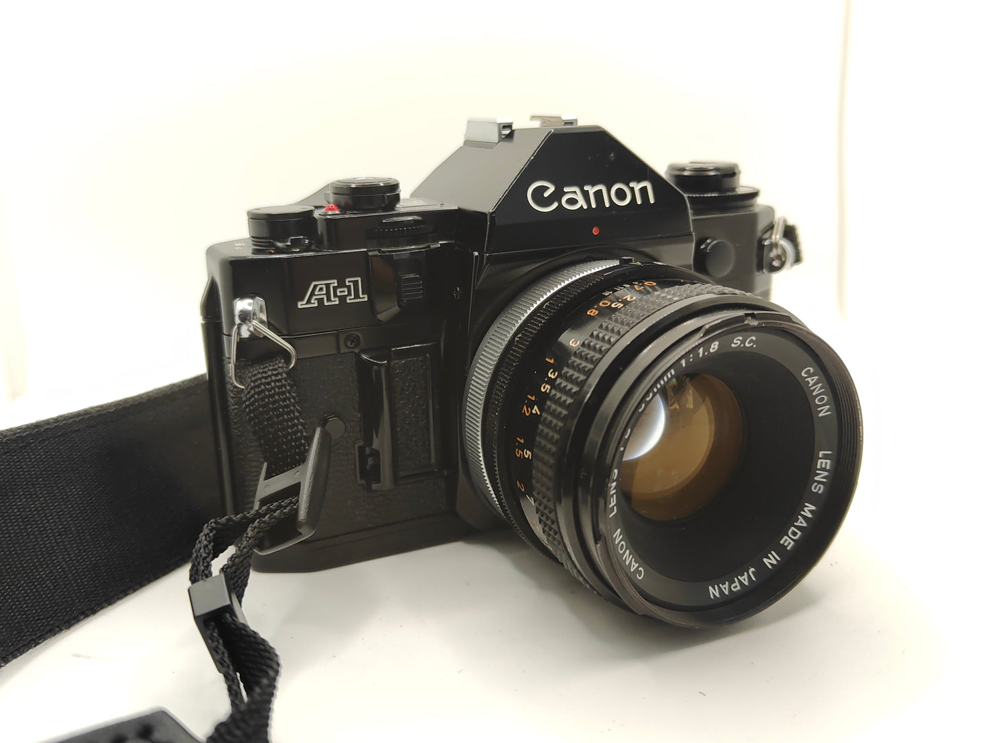 Canon A-1 SLR camera - rental