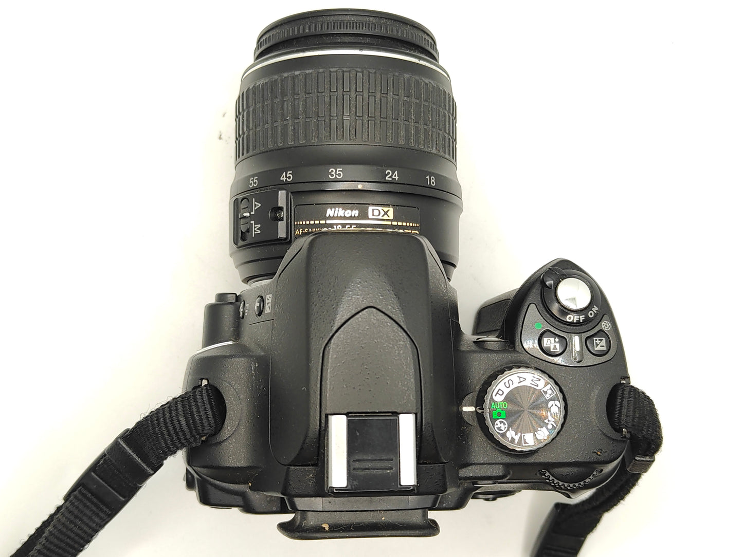 Nikon D60 digital camera with zoom lens