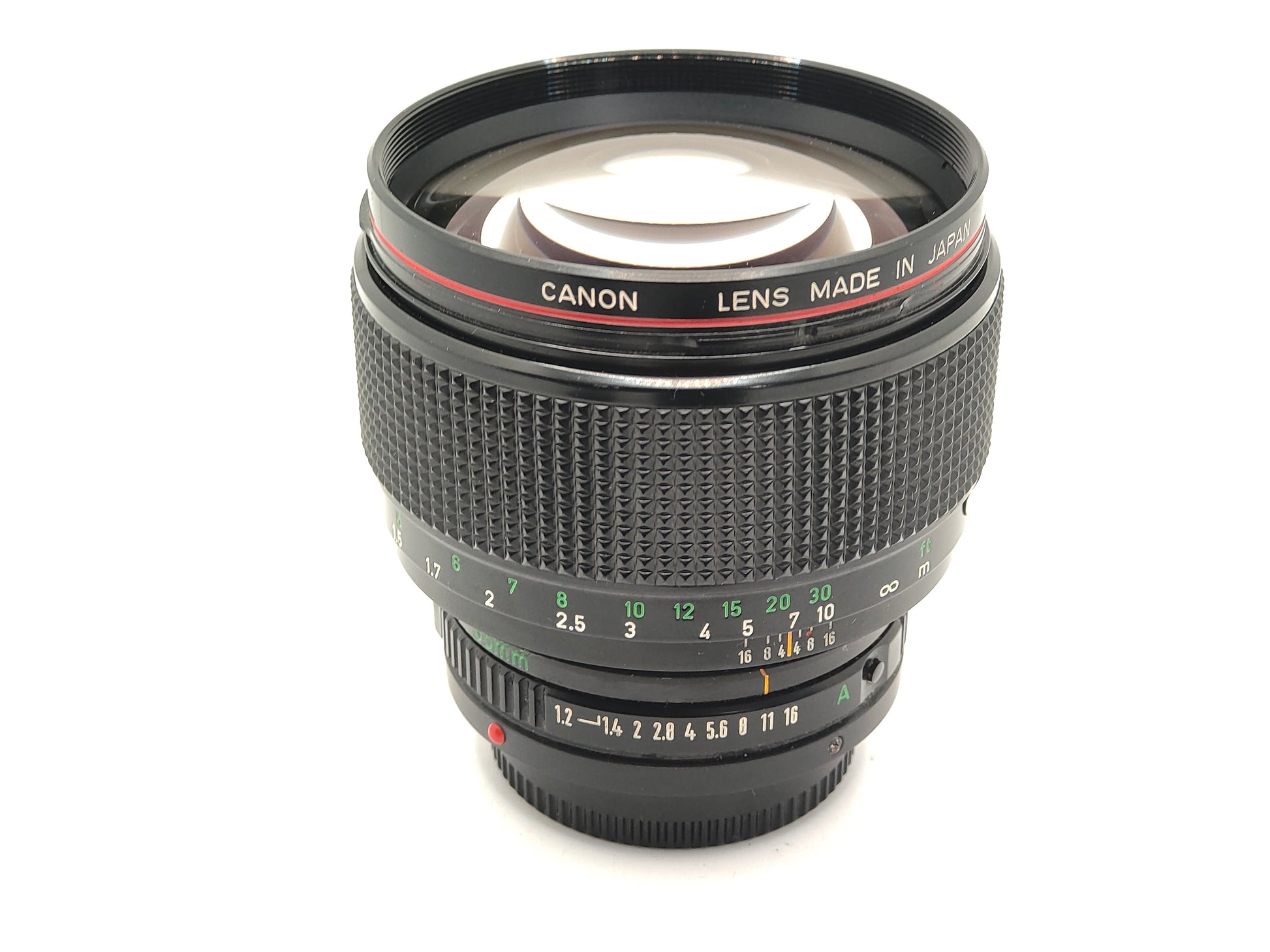 Canon 85mm f/1.2 L New FD lens in stunning condotoion.