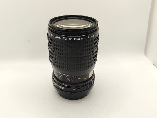 Canon 35-105mm f/3.5-4.5 Zoom lens for Canon AE-1, A-1, FTb.