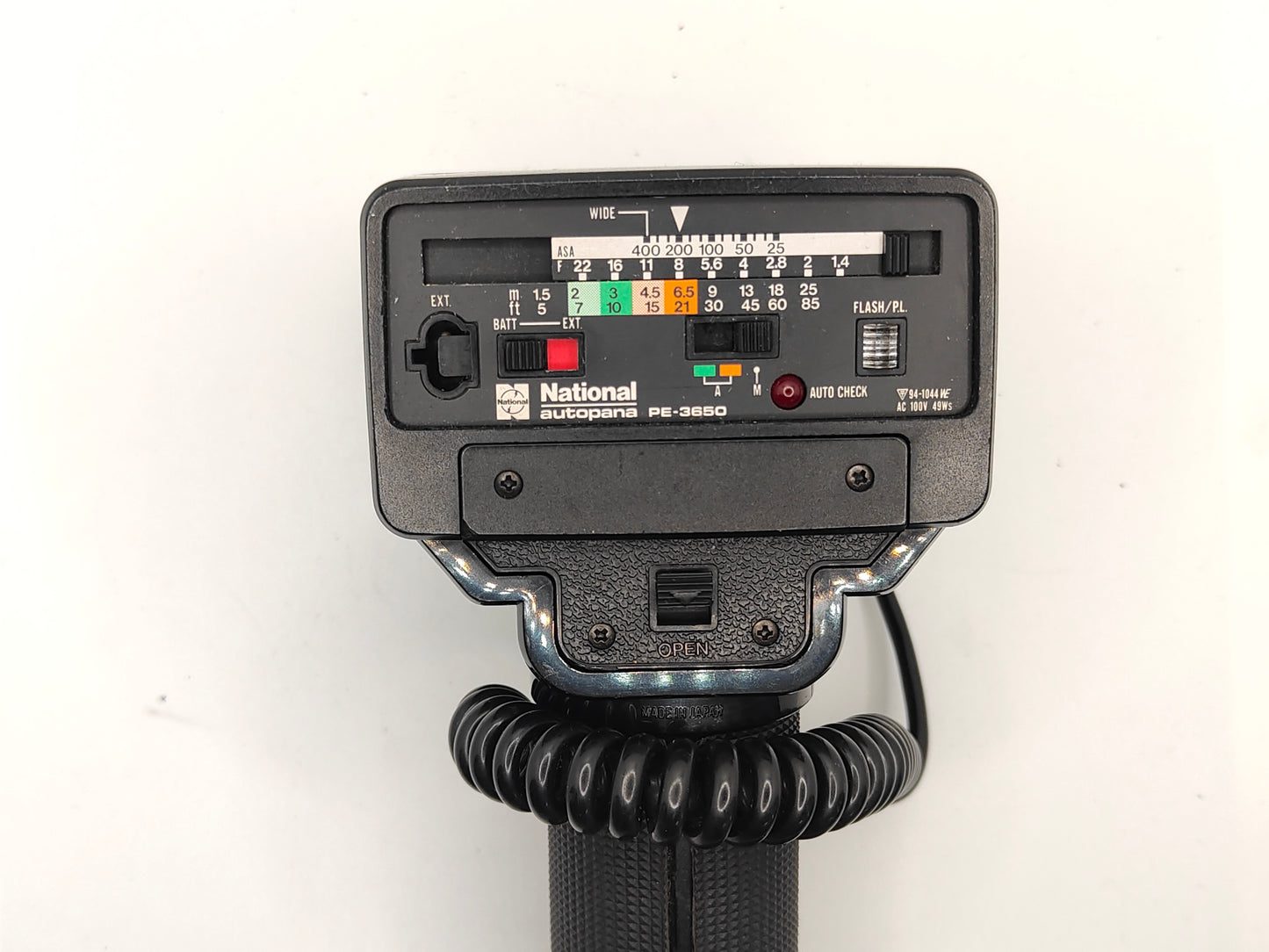 National 3650 Camera flash