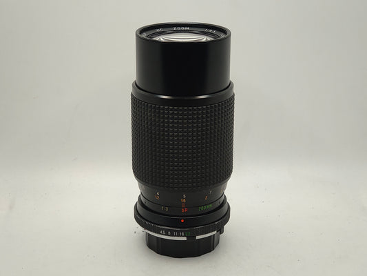 80-200mm f/4.5 zoom lens for Minolta SRT SLRs.