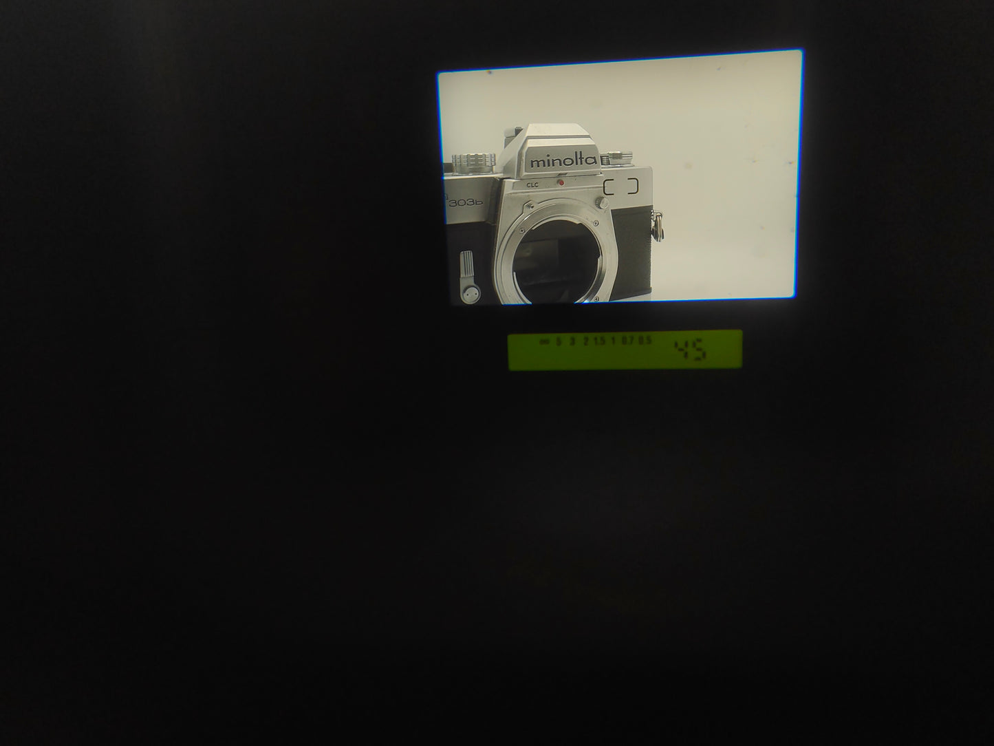 Contax G2 camera with 45mm f/2 lens.