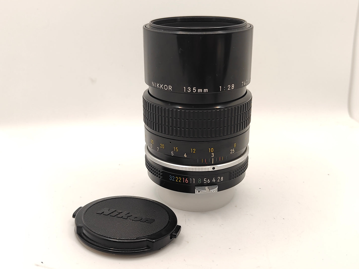 Nikkor 135mm f/2.8 non-Ai portrait lens.
