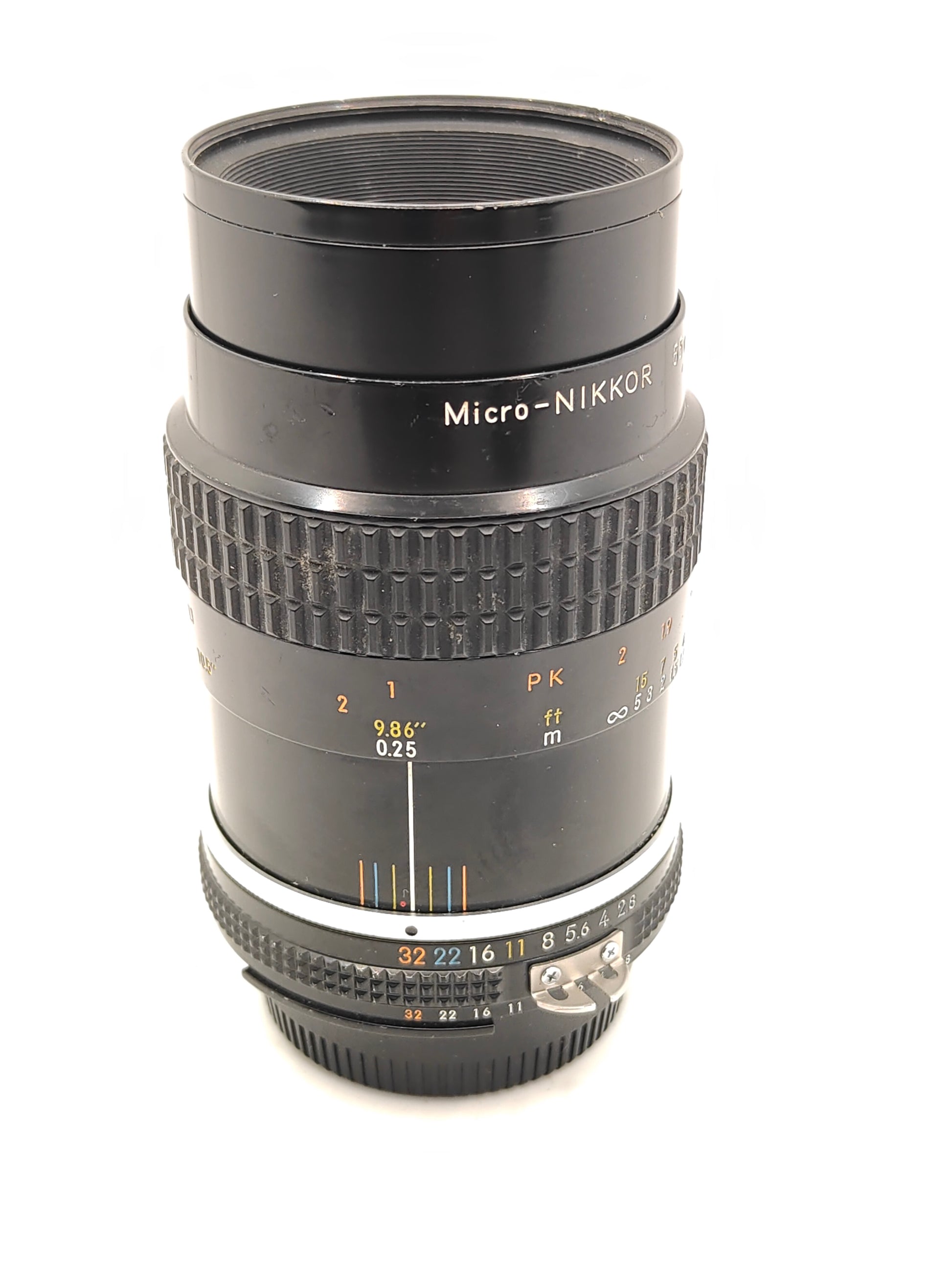 Nikon 55mm f/2.8 Micro Nikkor AI lens.
