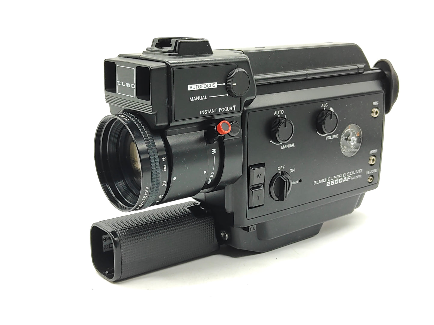 FILM TESTED Elmo 2600AF Autofocus Super-8 cine camera.