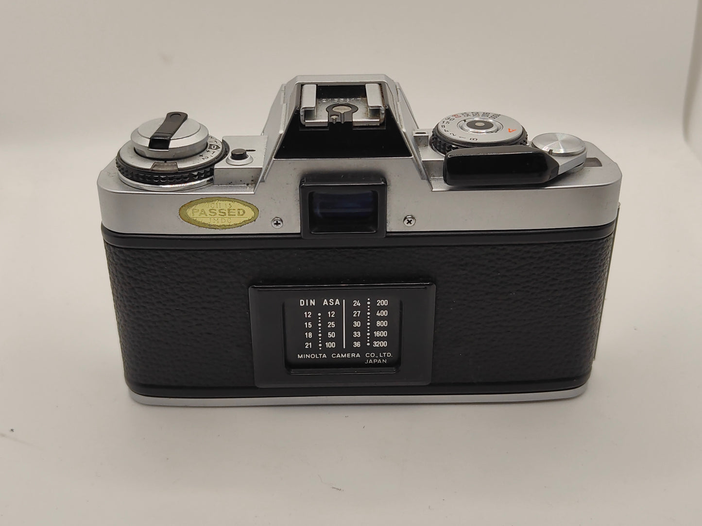Minolta XG-M SLR with 50mm f/1.7 lens.