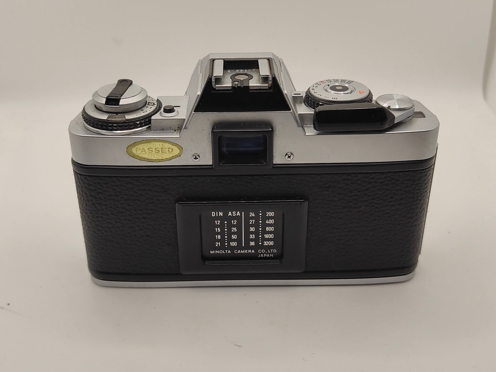 Minolta XG-M SLR with 50mm f/1.7 lens.