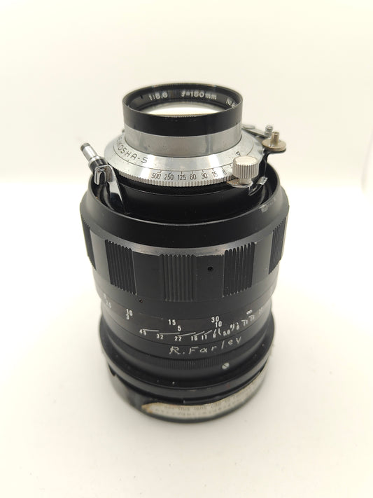 Mamiya Sekor 150mm f/5.6 lens for Universal Press Super 23