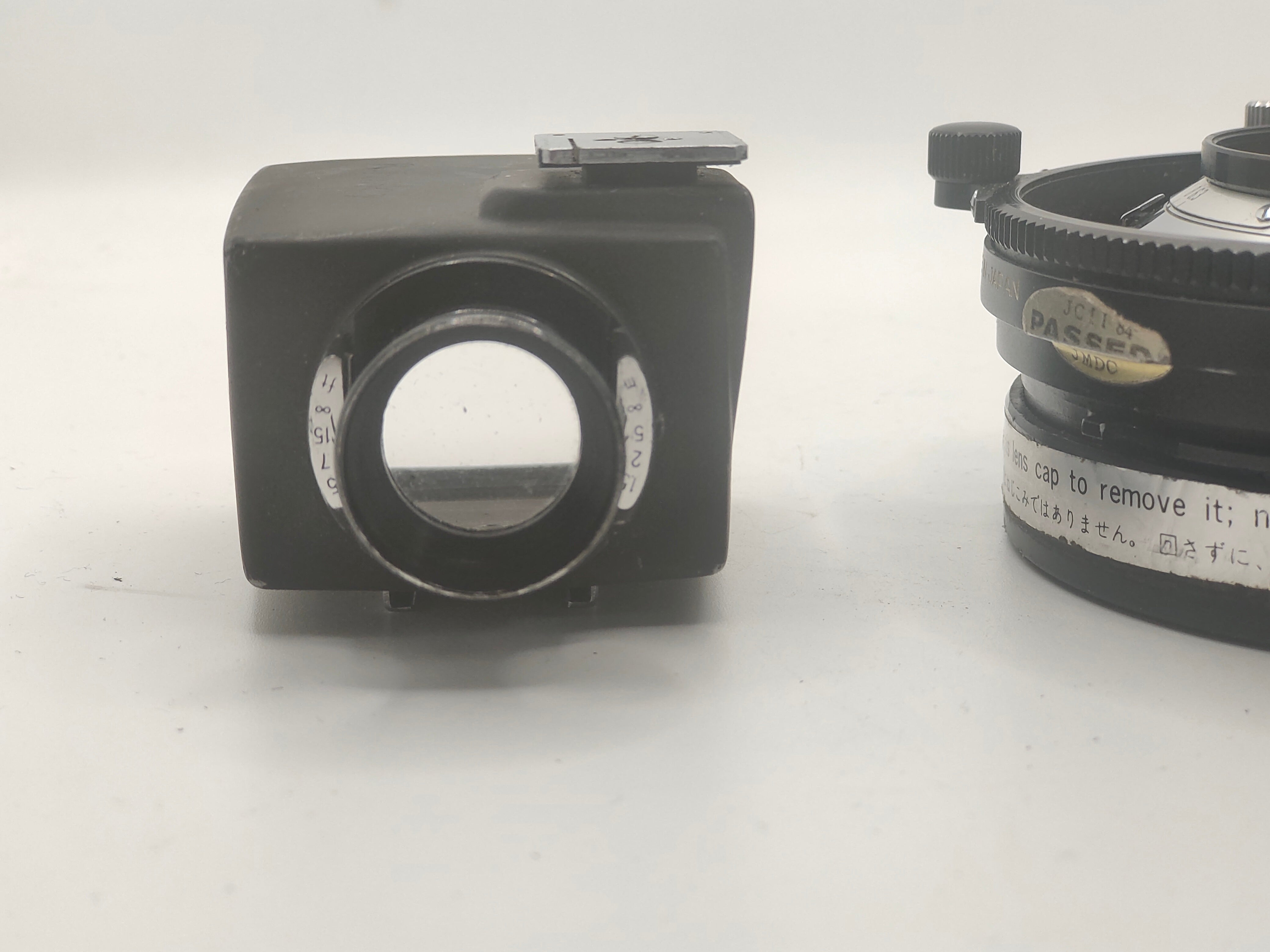 Mamiya Sekor 65mm f/6.3 Lens + 65mm finder For Universal Press