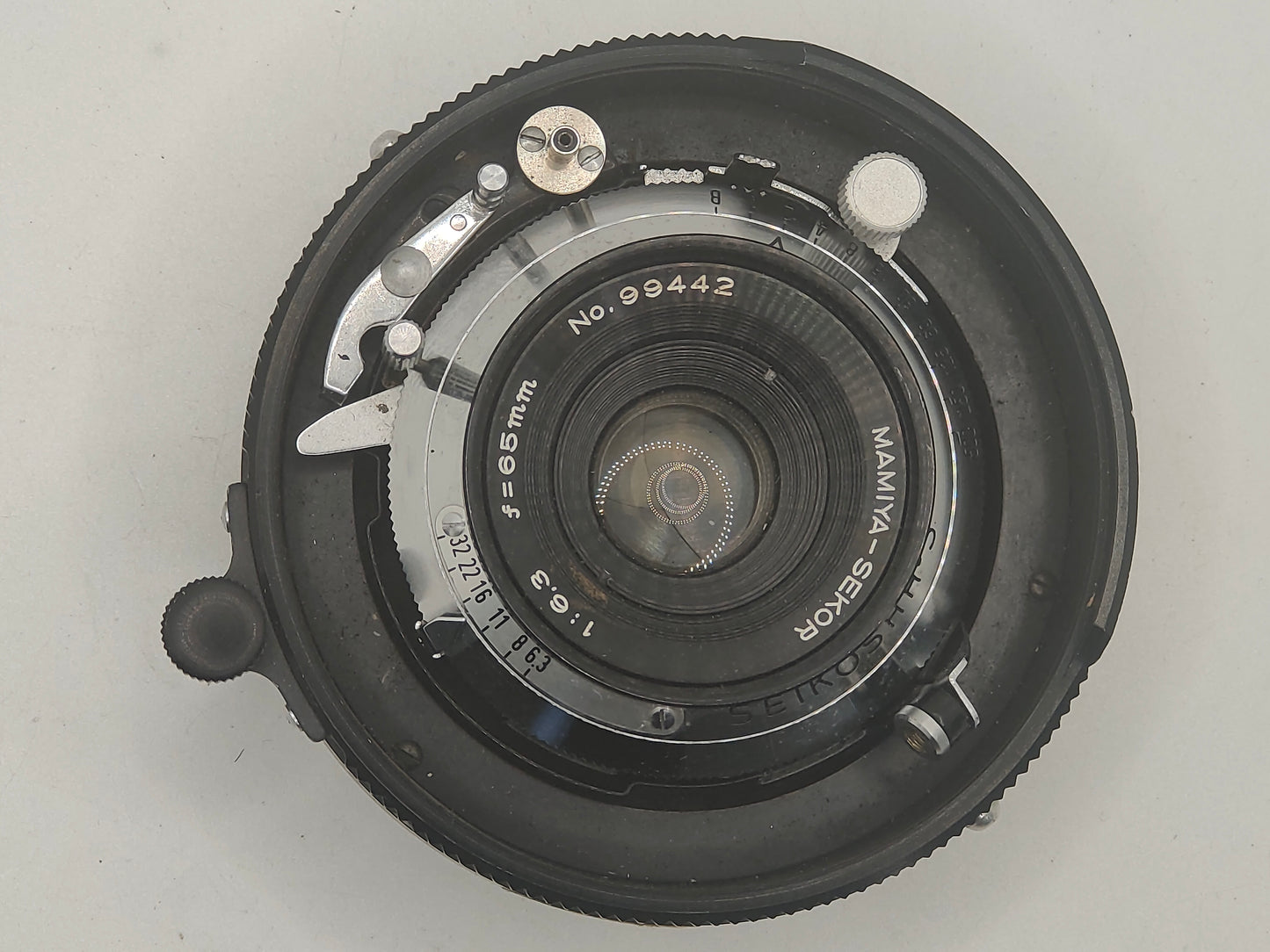 Mamiya Sekor 65mm f/6.3 Lens + 65mm finder For Universal Press Super 23.