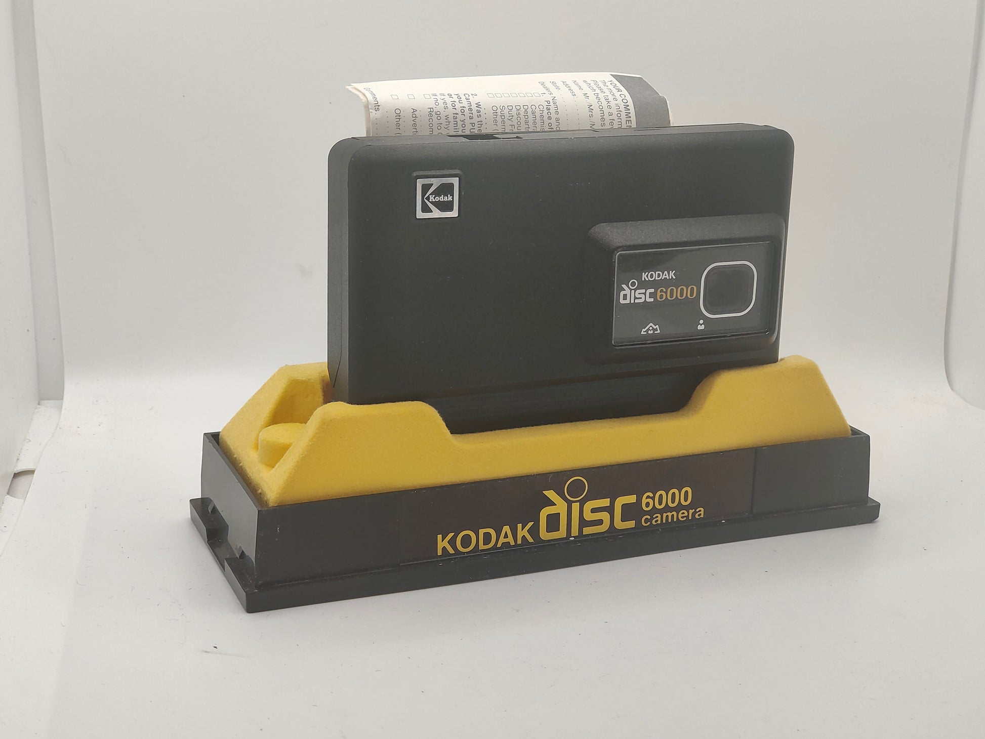 Kodak Disc 6000 camera in original case.