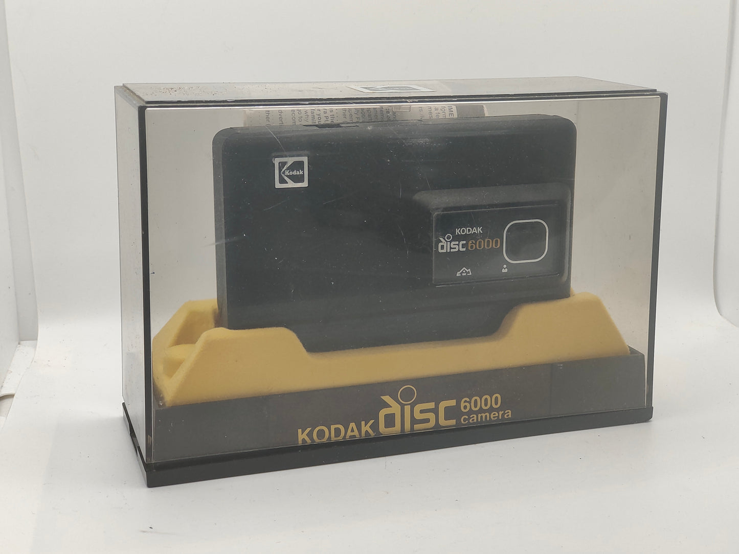 Kodak Disc 6000 camera in original case.
