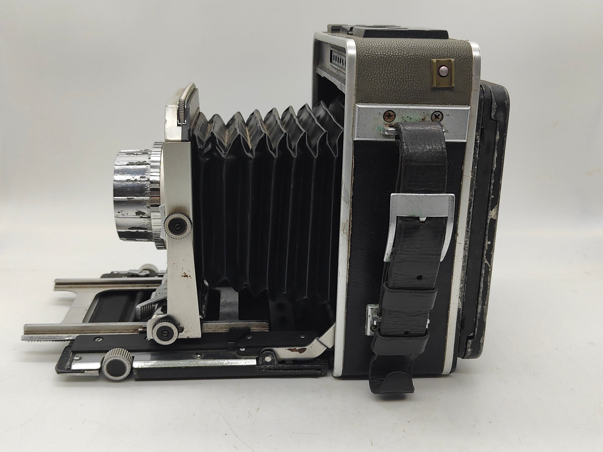 Graflex Super Speed Graphic 4x5 Rangefinder Press Camera.