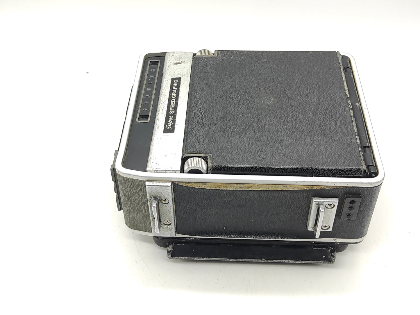 Graflex Super Speed Graphic 4x5 Rangefinder Press Camera.