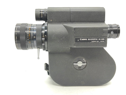 FILM TESTED Canon Scoopic 16MS 16mm movie camera.