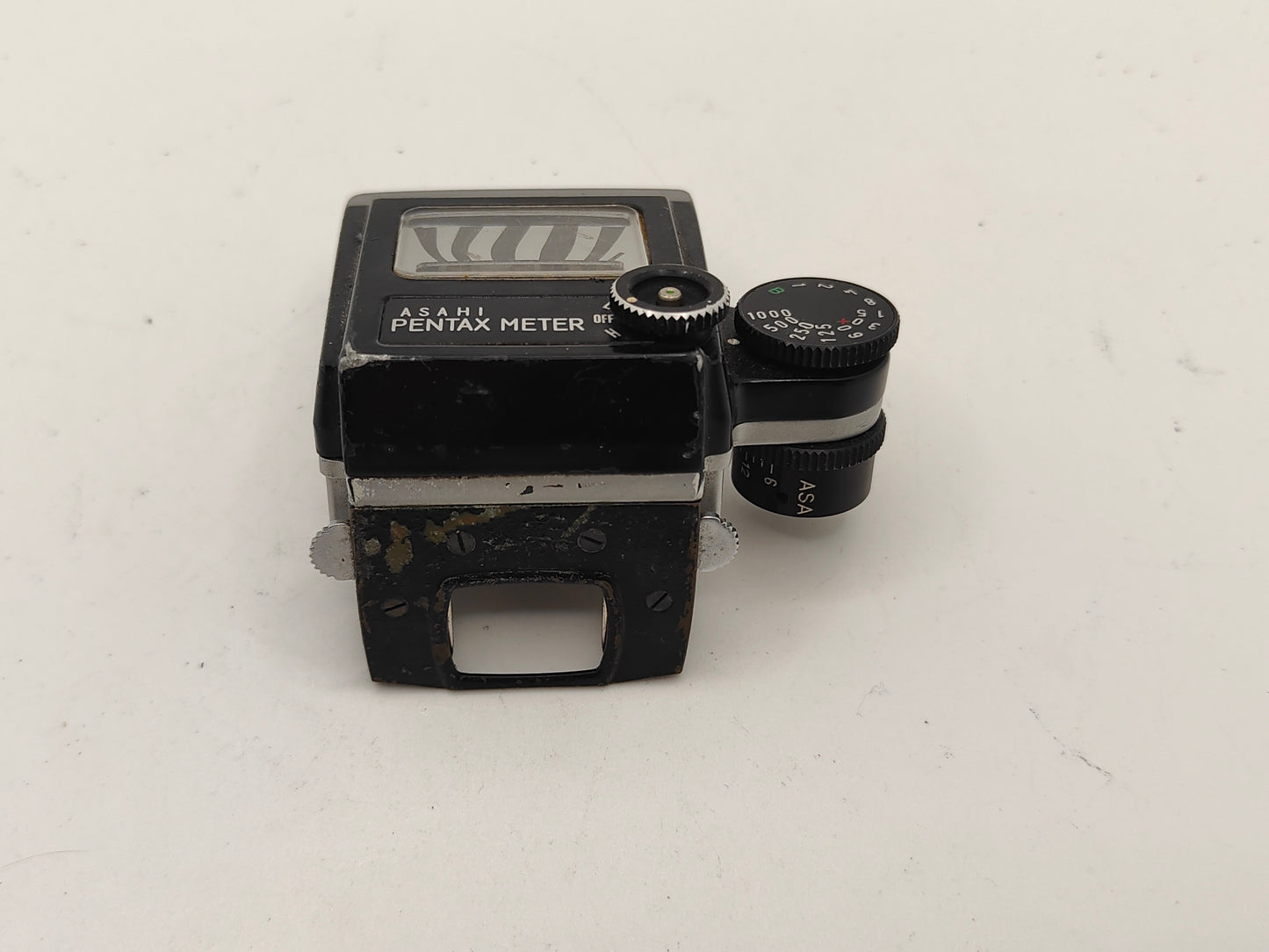 Original clip-on meter for Pentax SV SLR camera.