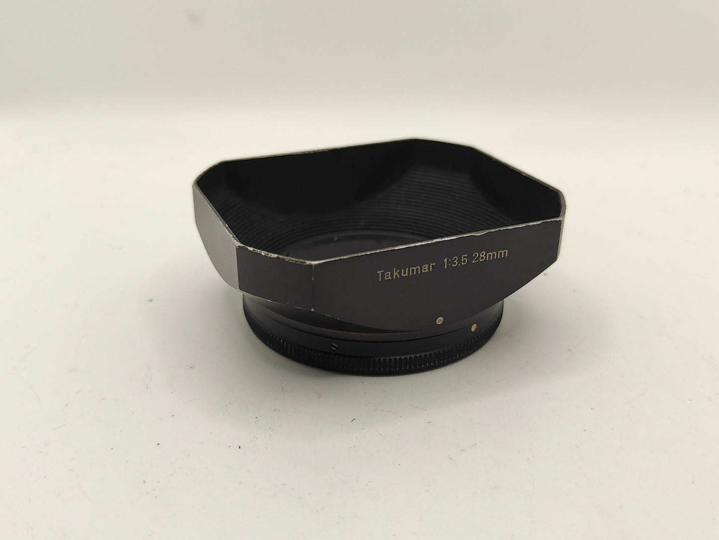 Original metal lens hood for Takumar 28mm f/3.5.