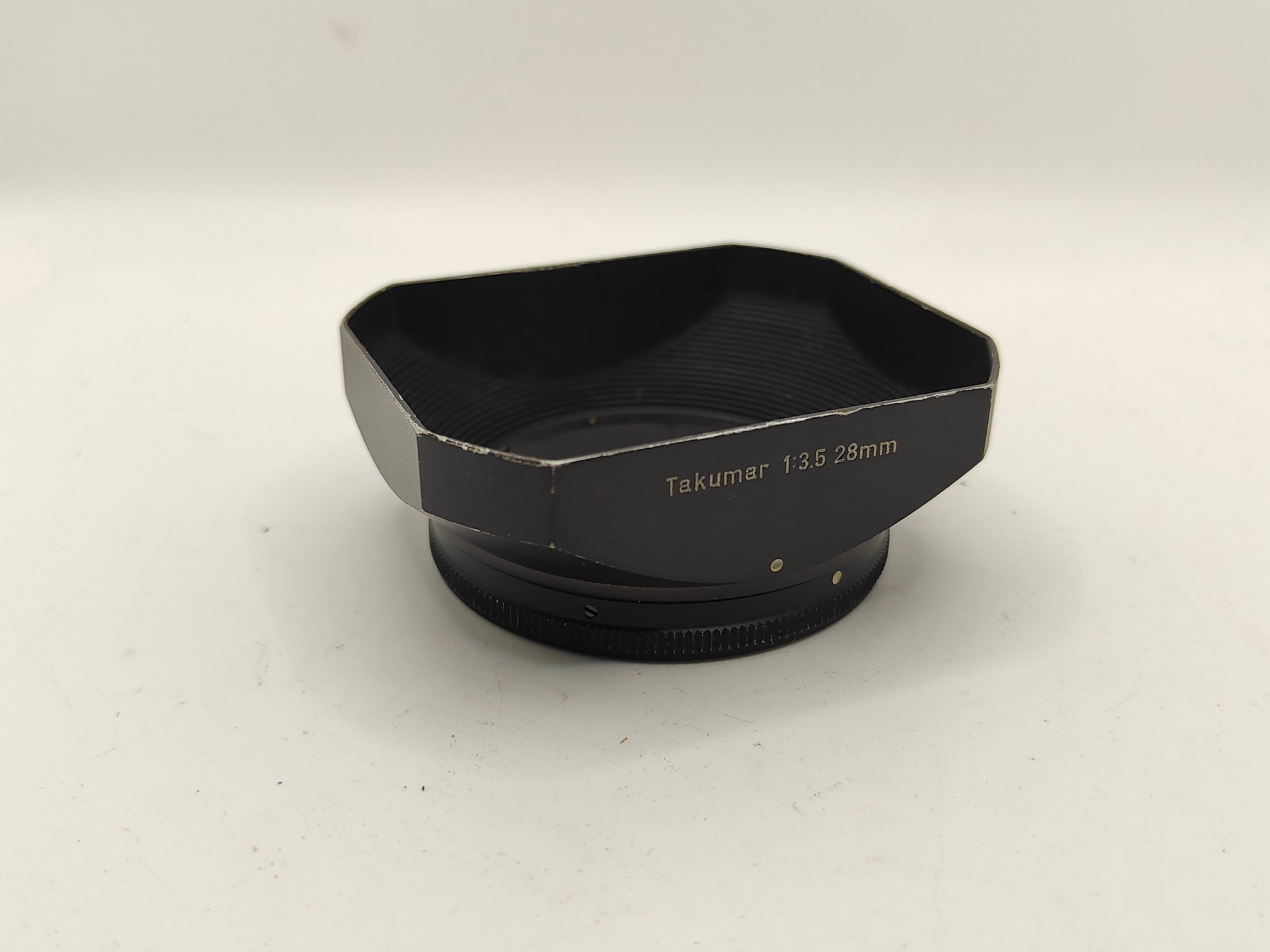Original metal lens hood for Takumar 28mm f/3.5.