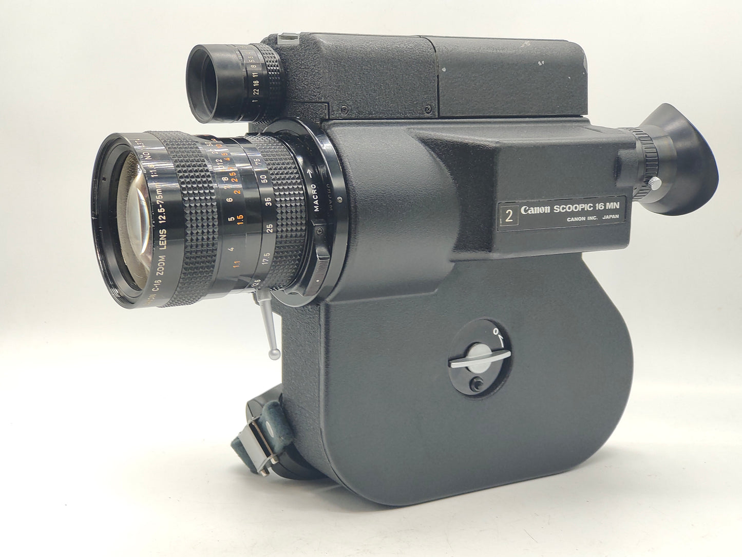FILM TESTED Canon Scoopic 16MN 16mm movie camera