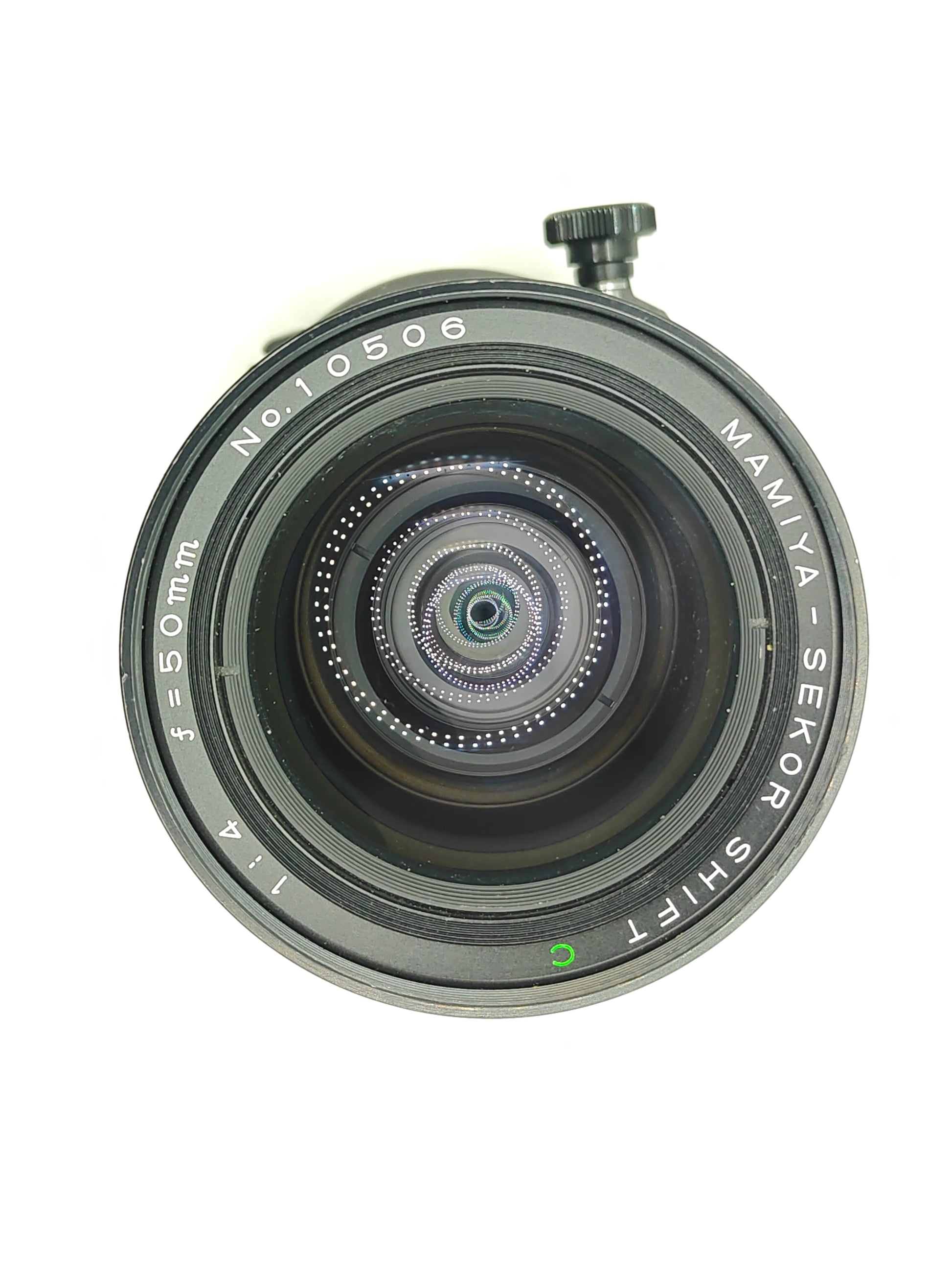 Mamiya 50mm f4 Shift lens for Mamiya 645.