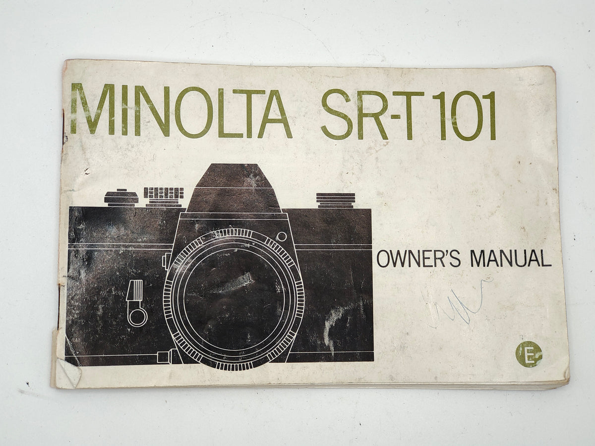 Original camera instruction manuals / brochures