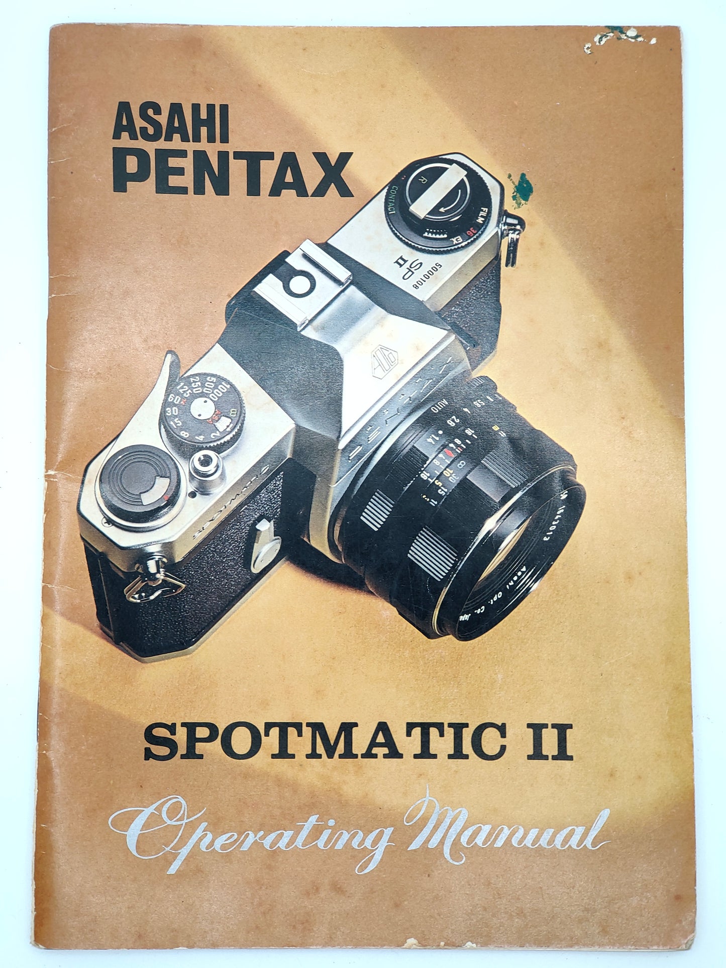 Original camera instruction manuals / brochures