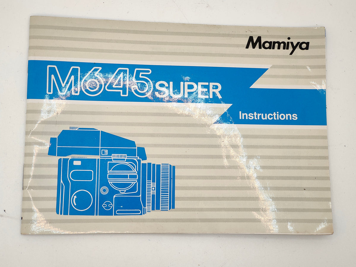 Original camera instruction manuals / brochures