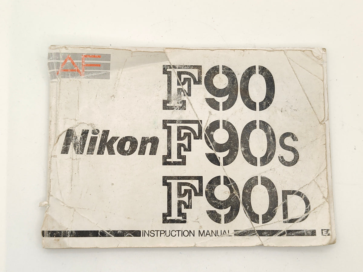 Original camera instruction manuals / brochures