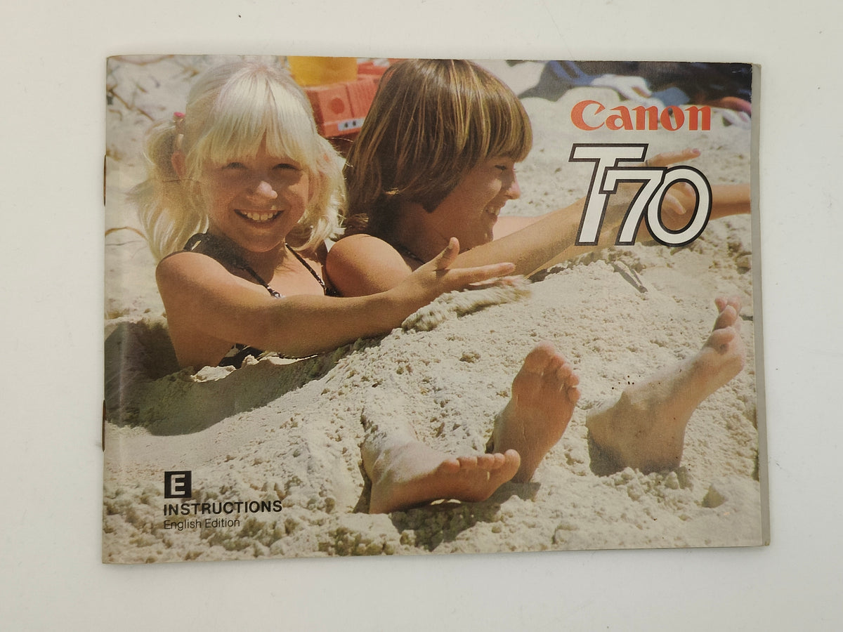 Original camera instruction manuals / brochures