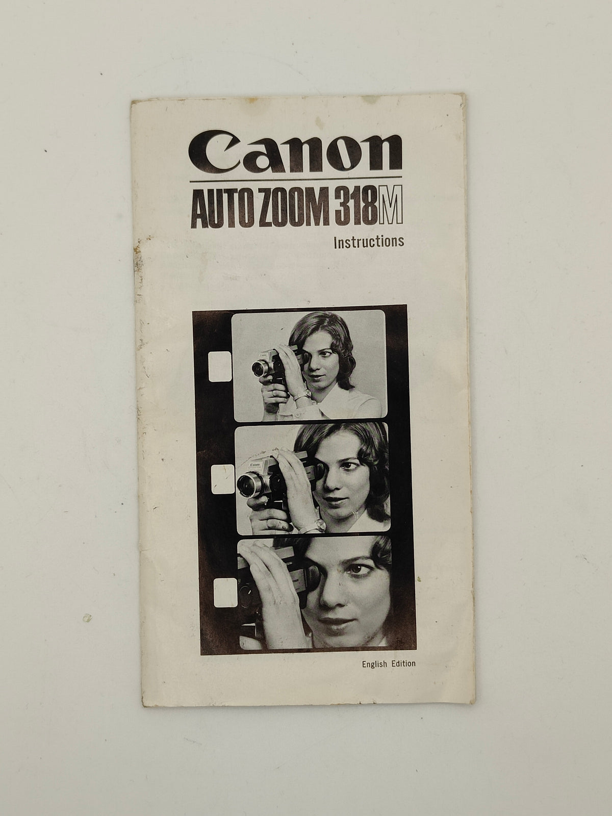 Original camera instruction manuals / brochures
