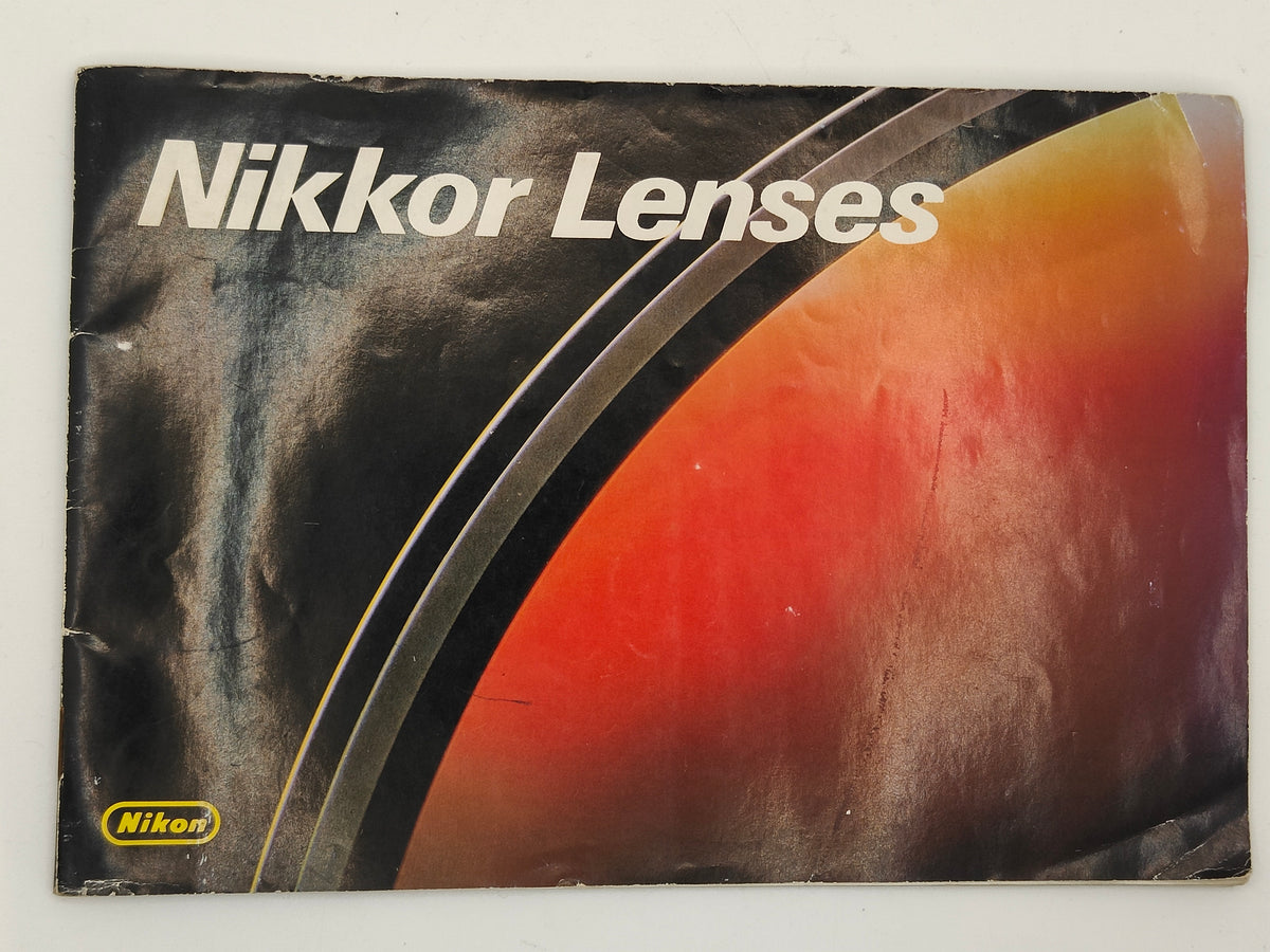 Original camera instruction manuals / brochures