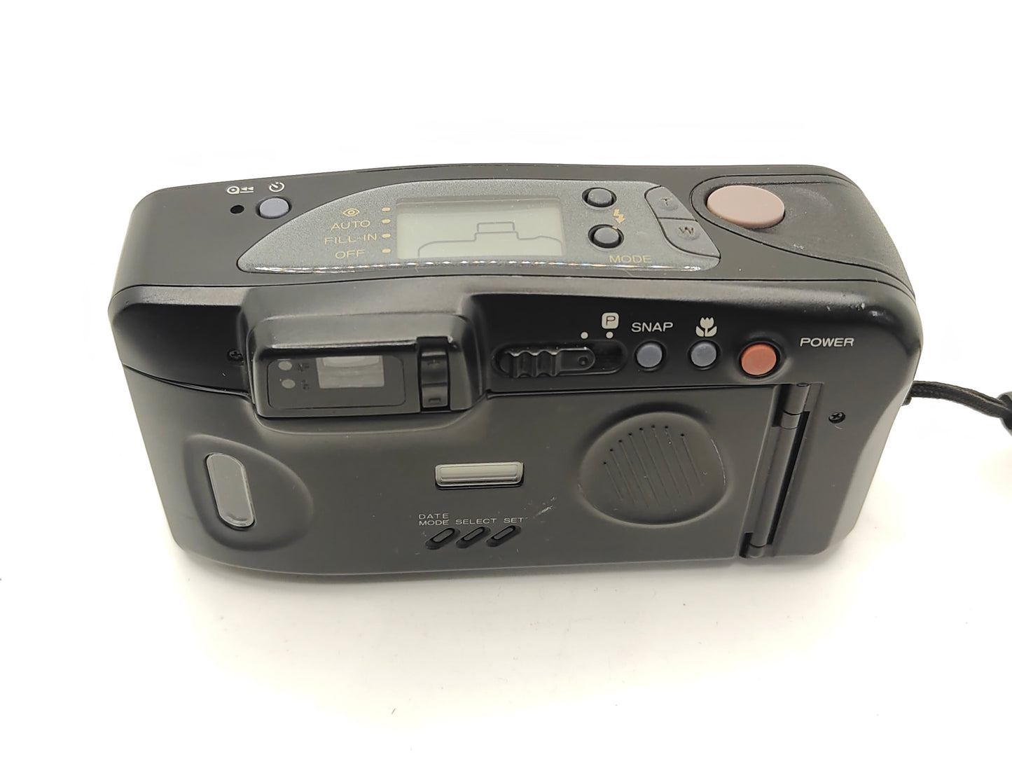 Fuji Zoom Cardia Super 115 point-and-shoot film camera.