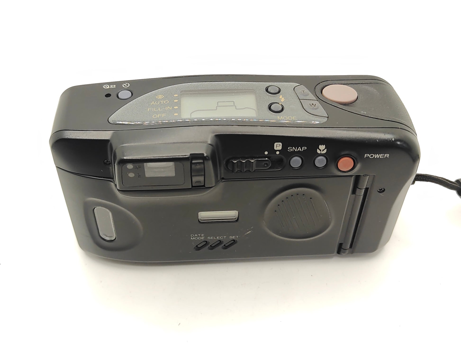 Fuji Zoom Cardia Super 115 point-and-shoot film camera.