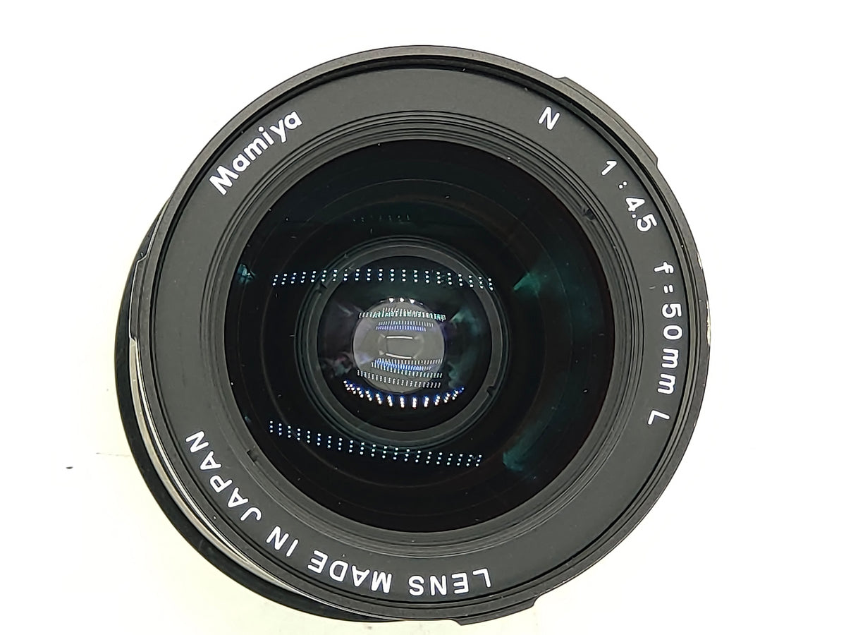 50mm f/4.5 lens for Mamiya 7.