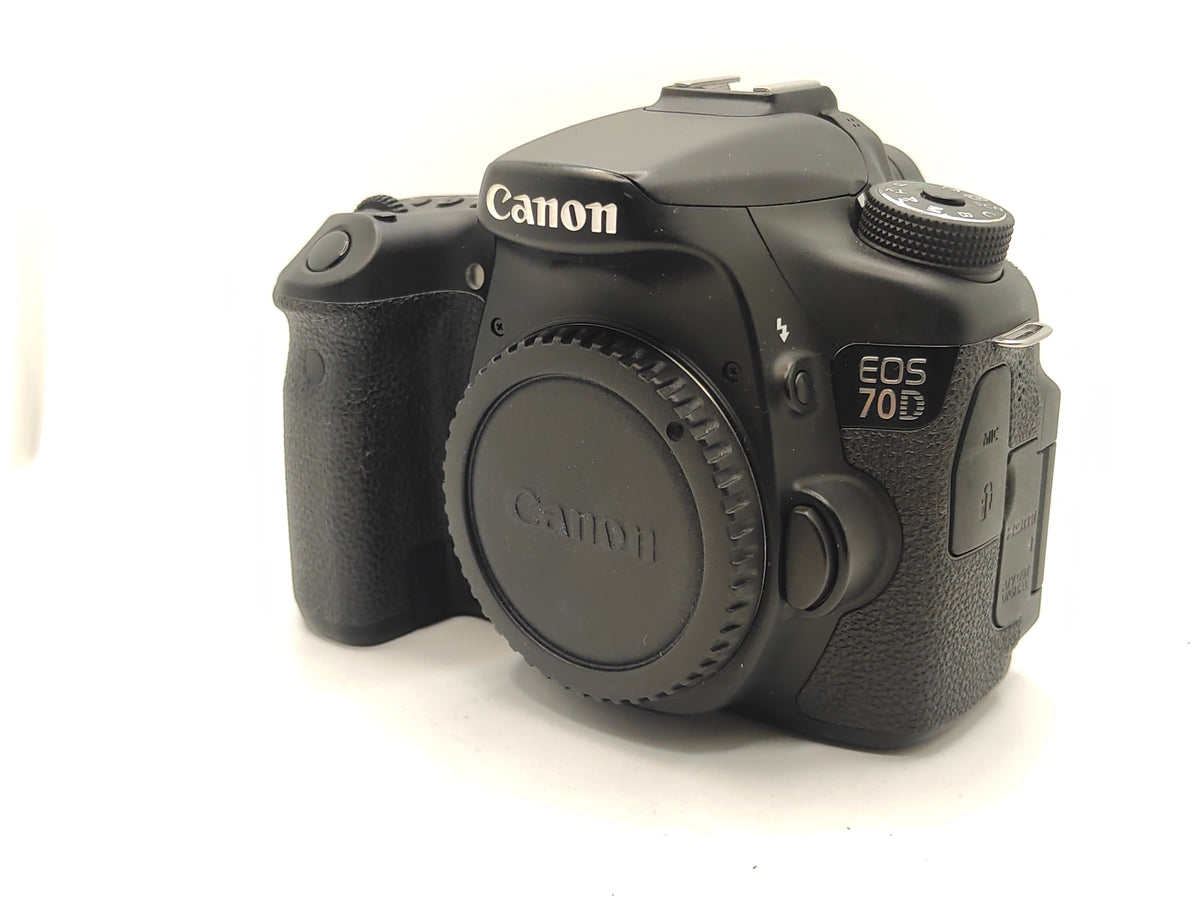Canon EOS 70D digital camera.