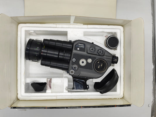FILM TESTED Beaulieu 4008ZM4 Super-8 camera: full set with original box and leather case