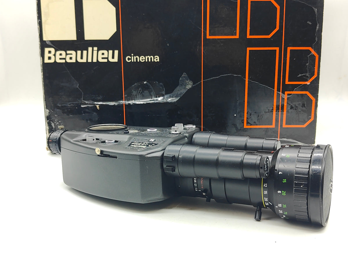 FILM TESTED Beaulieu 4008ZM4 Super-8 camera: full set with original box and leather case