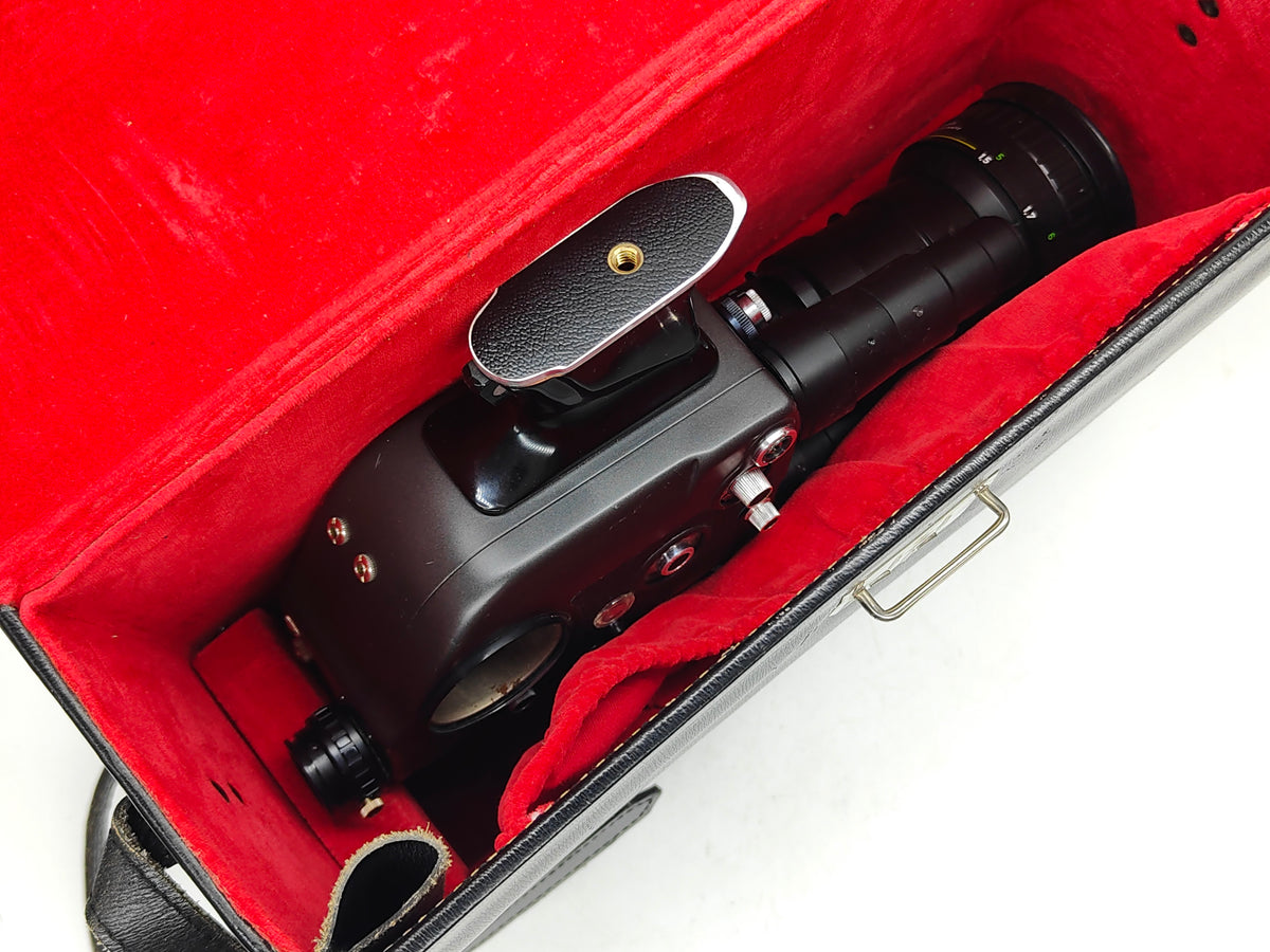 FILM TESTED Beaulieu 4008ZM4 Super-8 camera: full set with original box and leather case