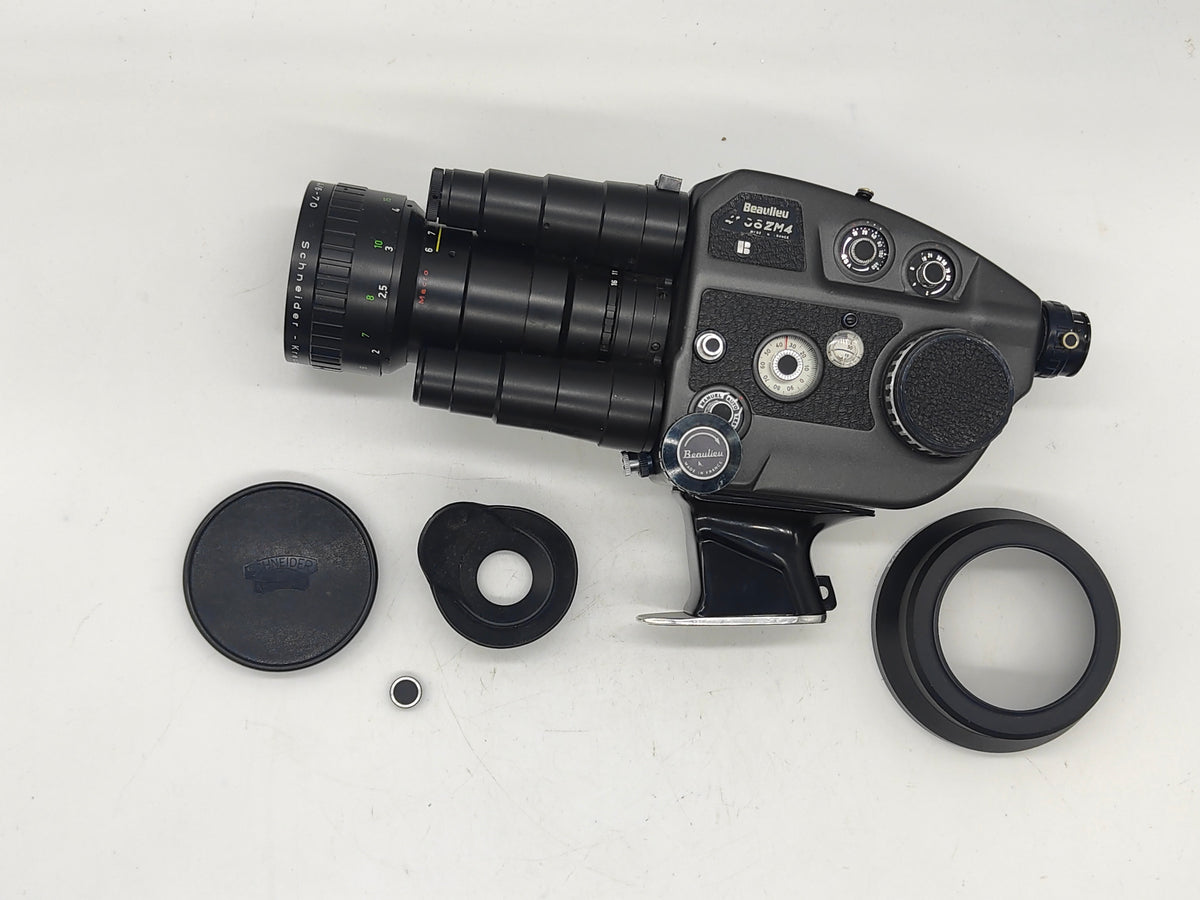 FILM TESTED Beaulieu 4008ZM4 Super-8 camera: full set with original box and leather case