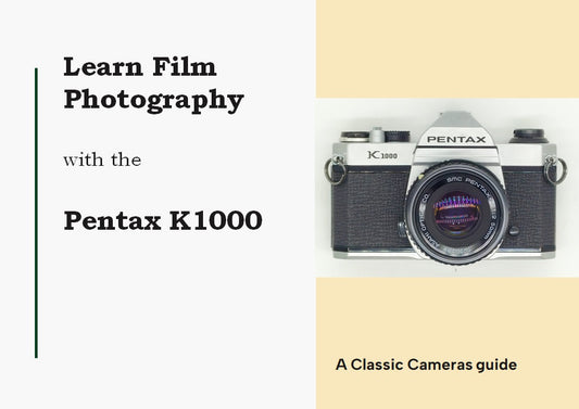 Learn film photography with the Pentax K1000 (electronic download)