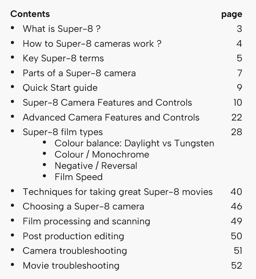 The Classic Cameras guide to Super-8 (electronic download)