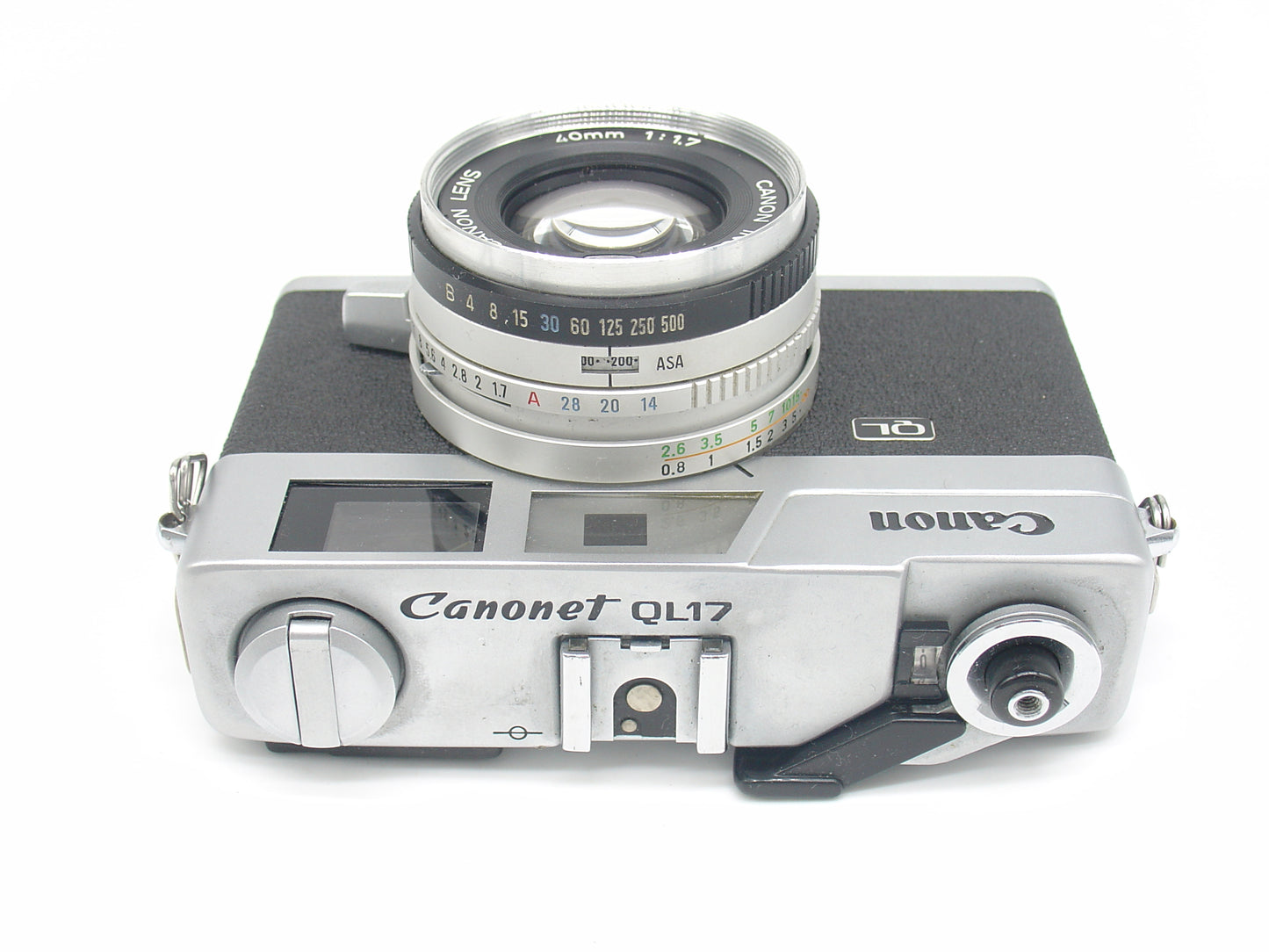 Canonet QL17 rangefinder camera