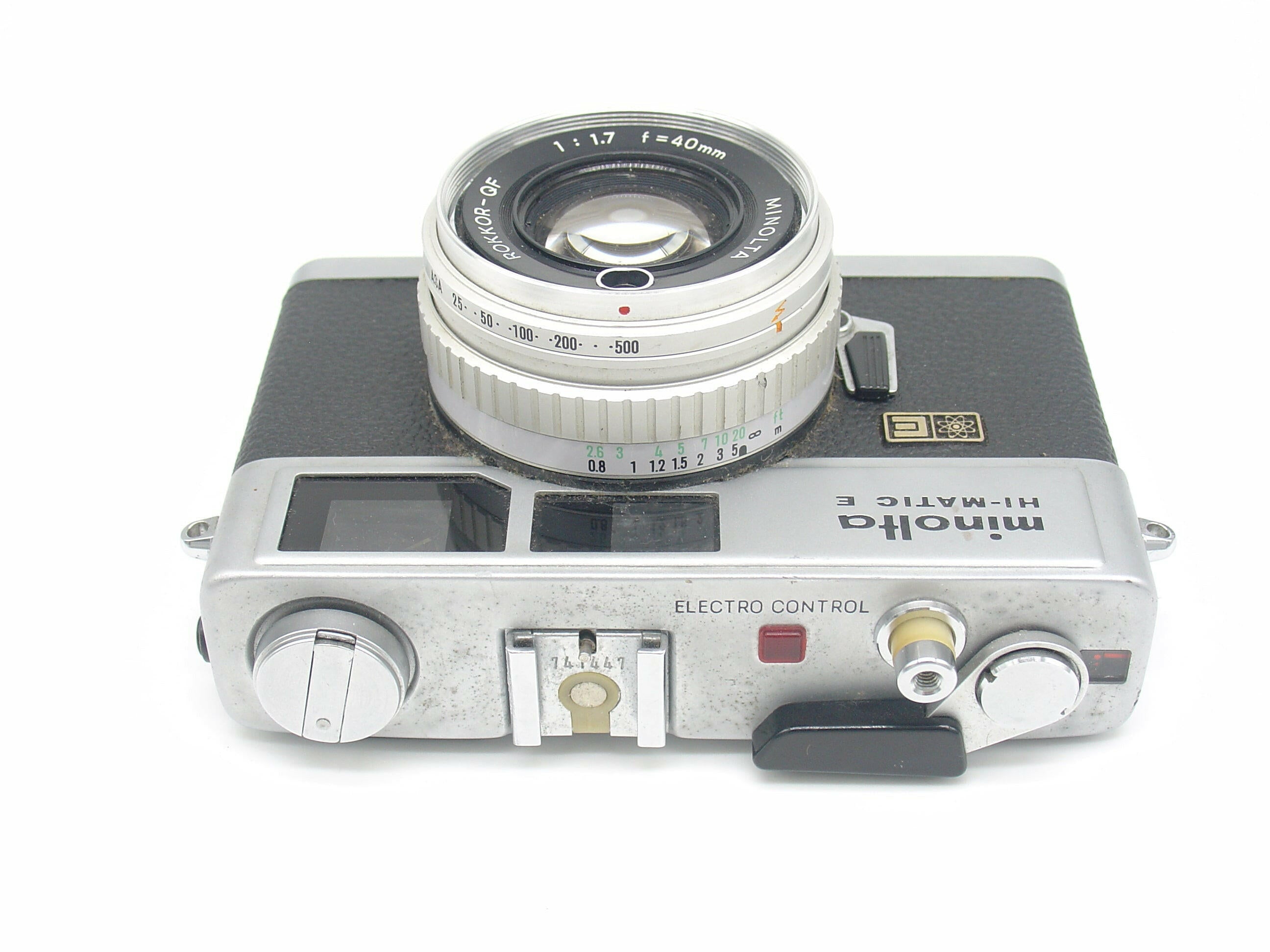 1971 Minolta Hi-Matic E with Minolta top 20 Flash FILM TESTED